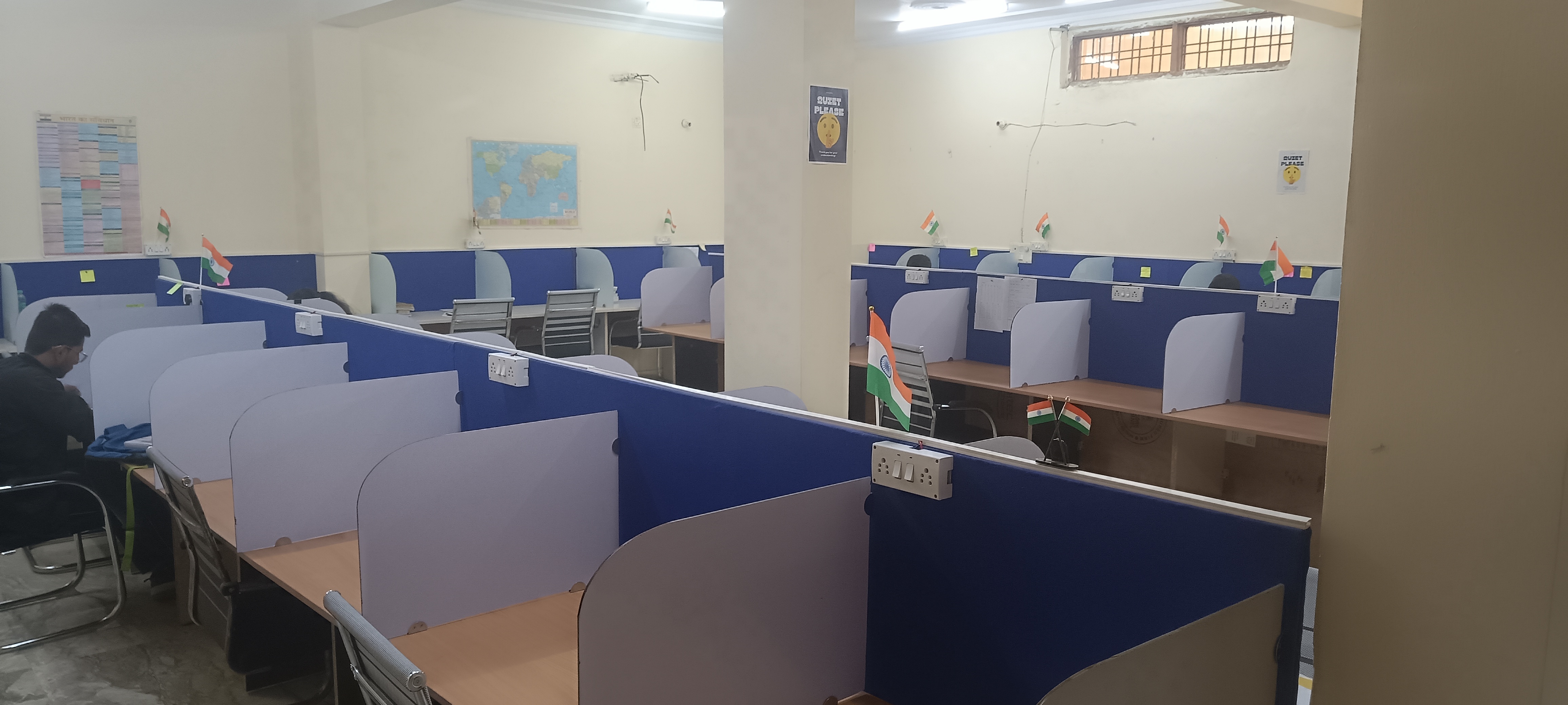 Krishika Library Study Area
